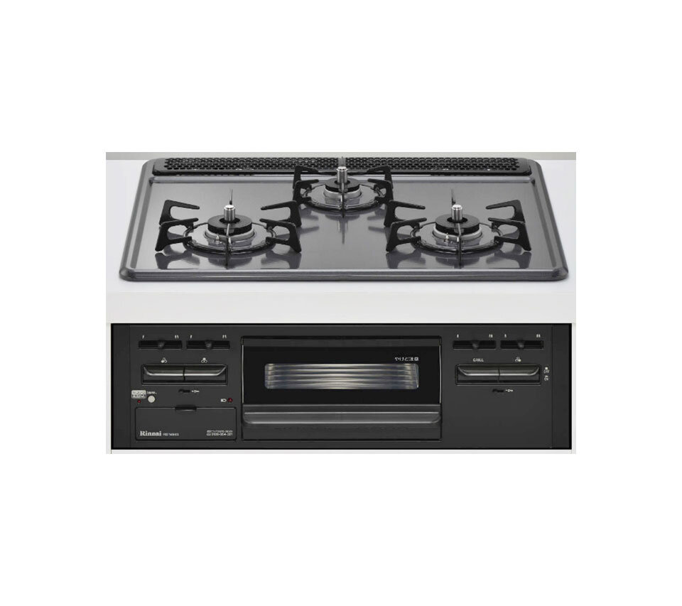 リンナイ ビルトインコンロ メタルトップ